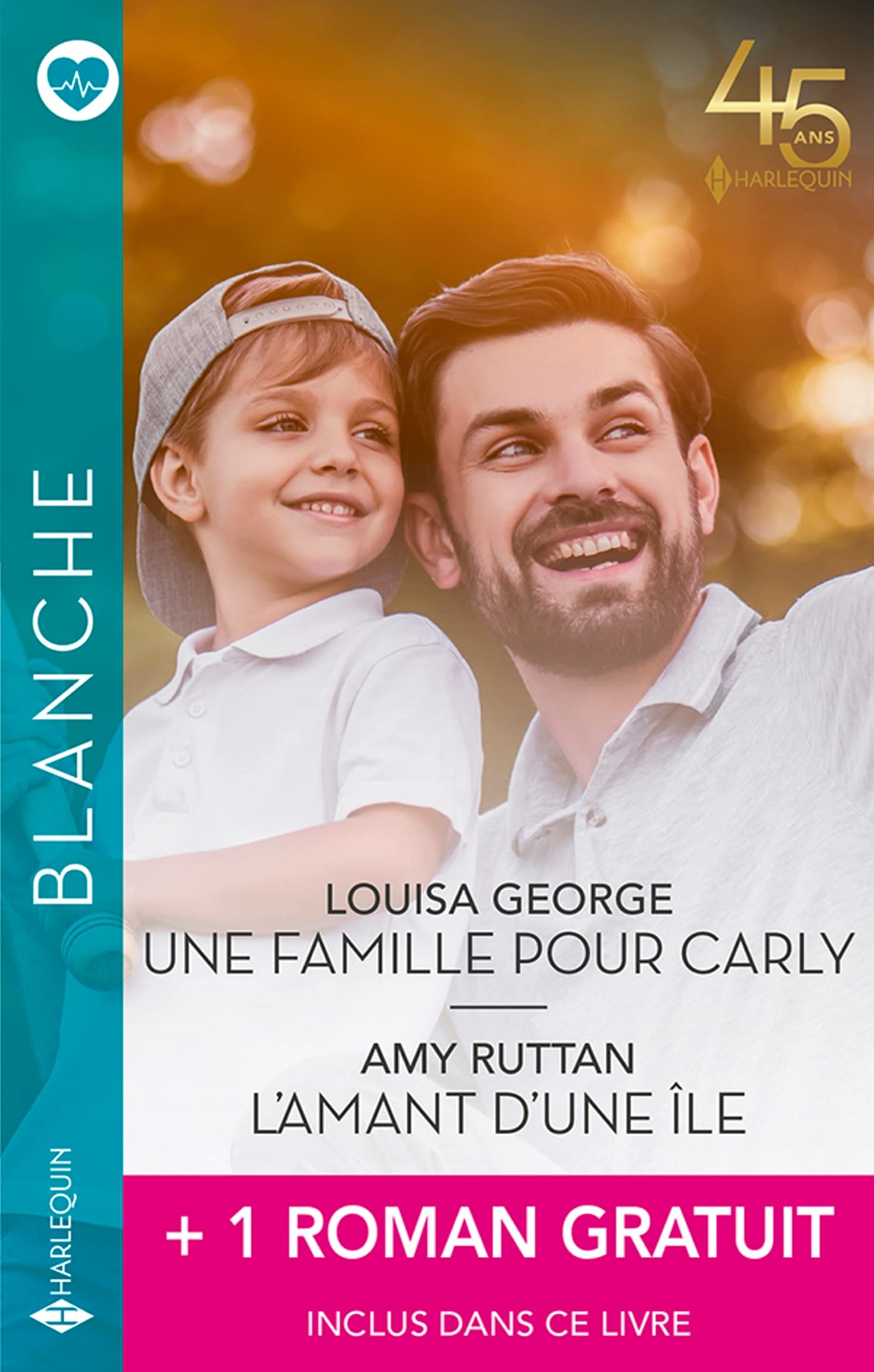 Une famille pour Carly - L'amant d'une île + 1 roman gratuit 9782280484237