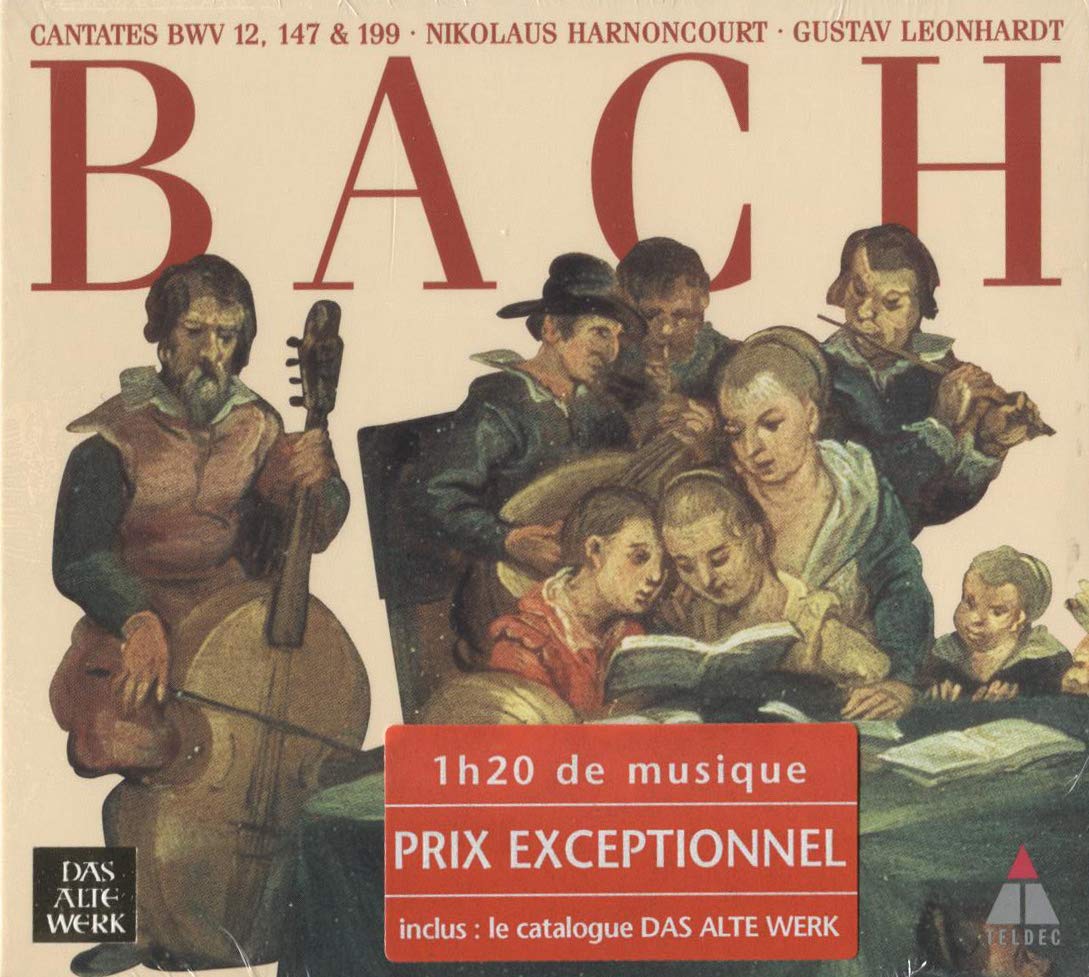 Bach : Cantates BWV 12,147 & 199 0706301253229