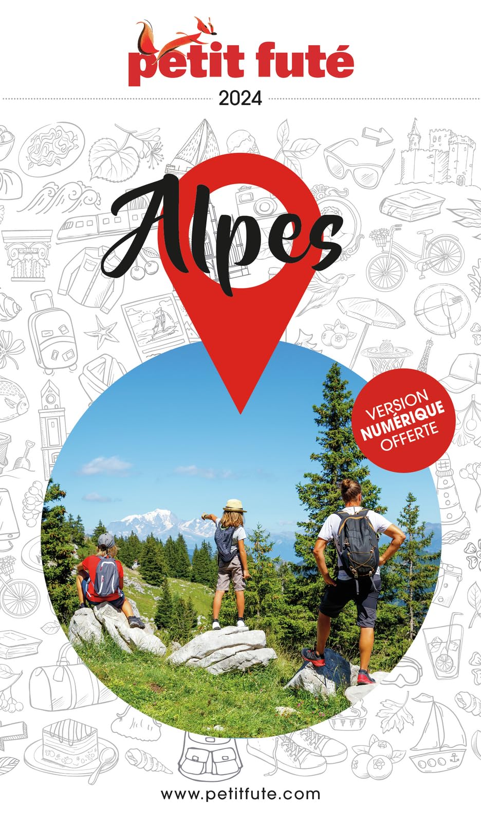 Guide Alpes 2024 Petit Futé 9782305102177