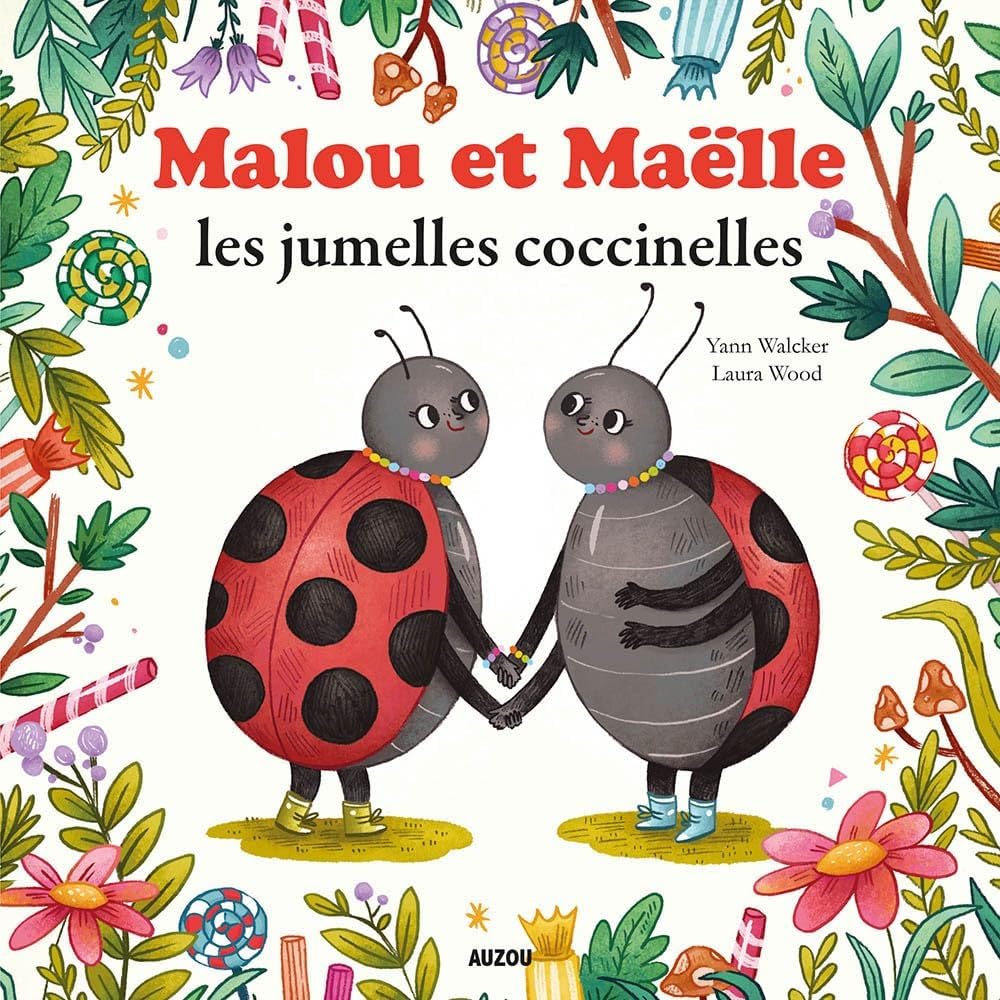 Mes p'tits albums - Malou et Maëlle les jumelles coccinelles 9782733845745