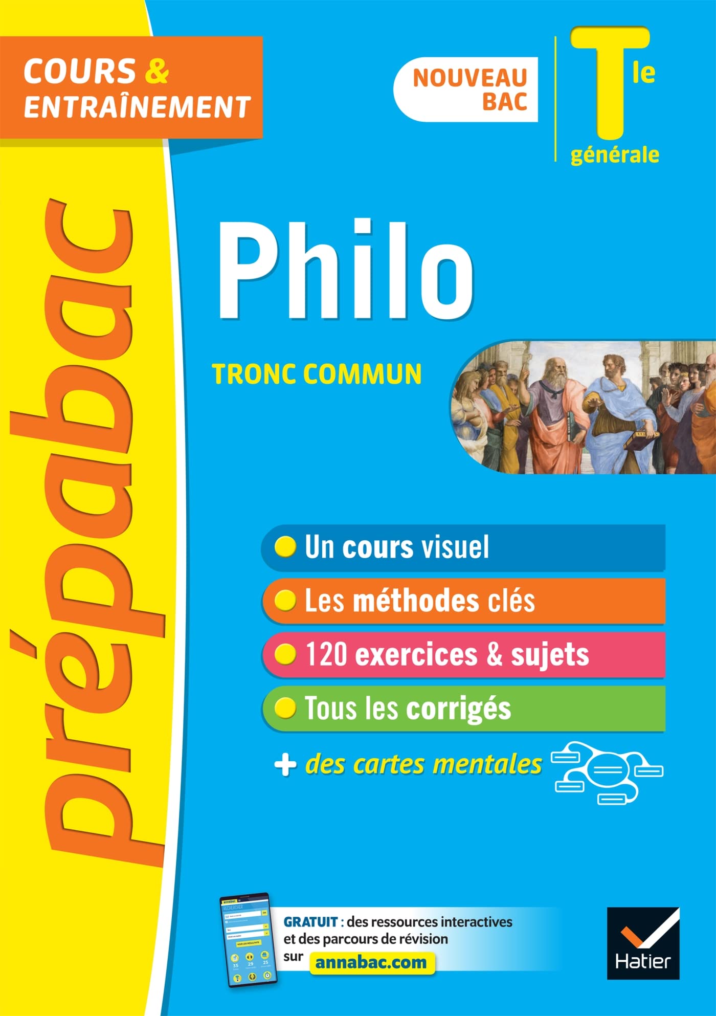 Prépabac Philosophie Tle générale - Bac 2023: nouveau programme de Terminale 9782401064706
