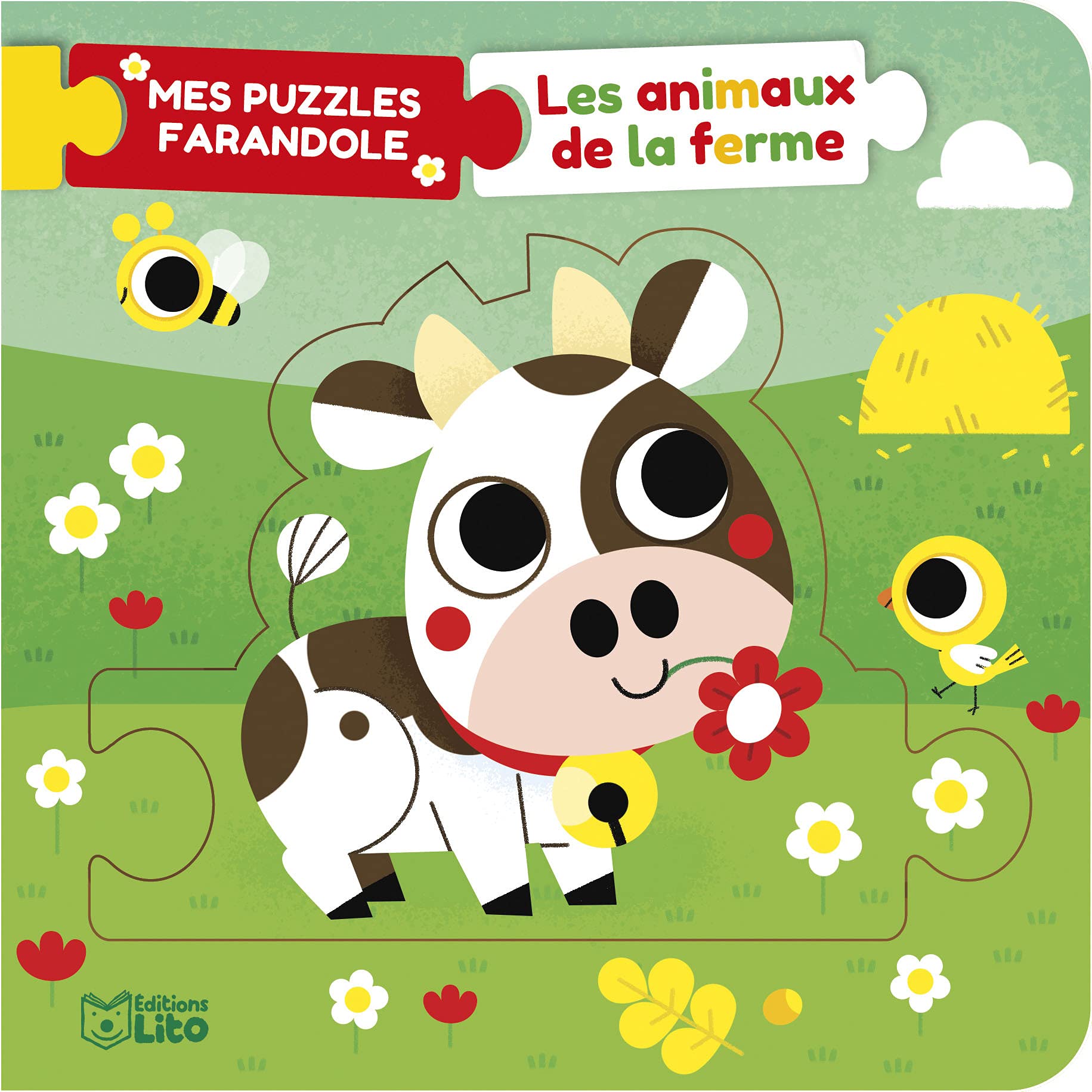 Mes puzzles farandoles - Les animaux de la ferme - Dès 1 an 9782244368429