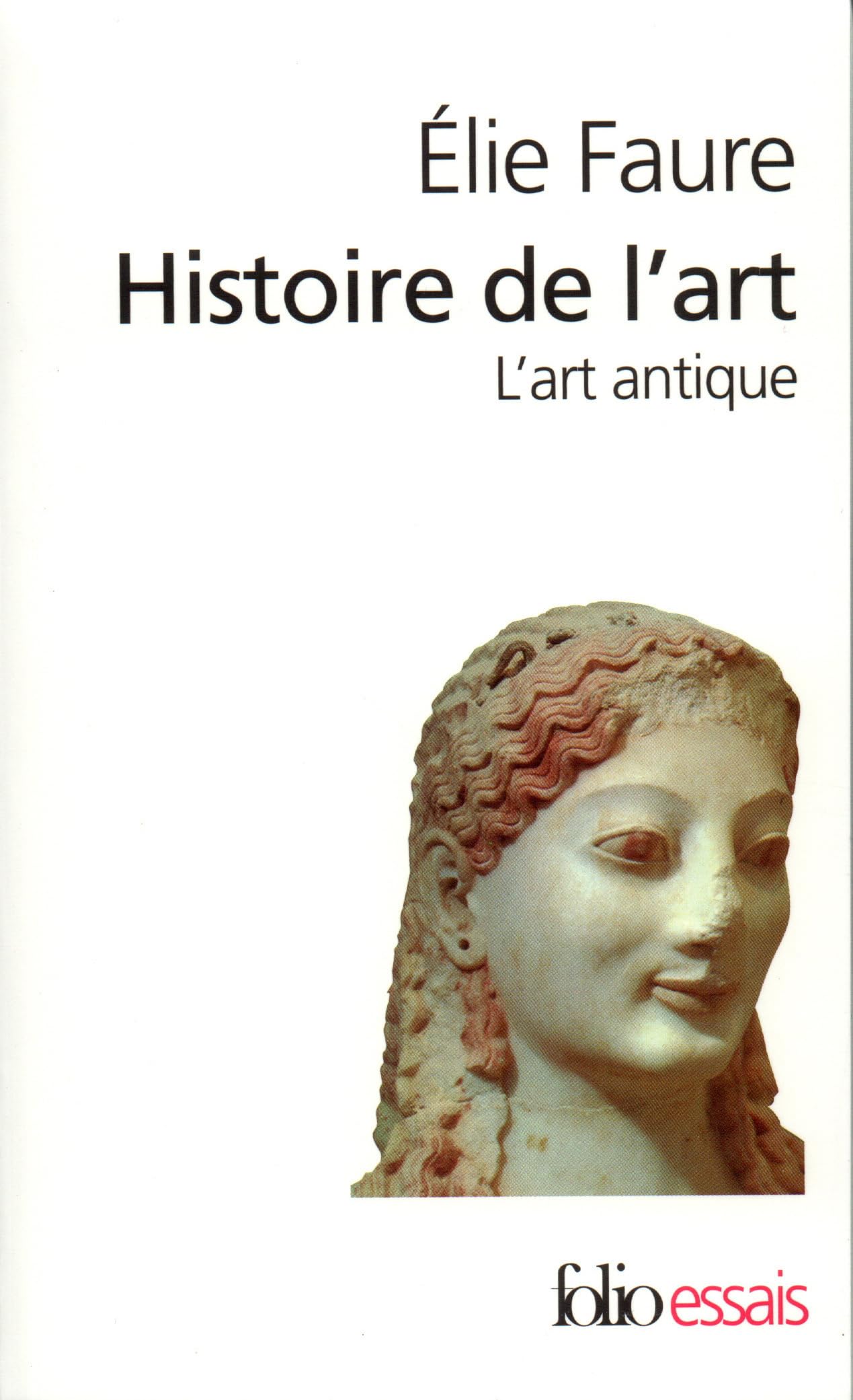Histoire de l'art : l'art antique 9782070324170