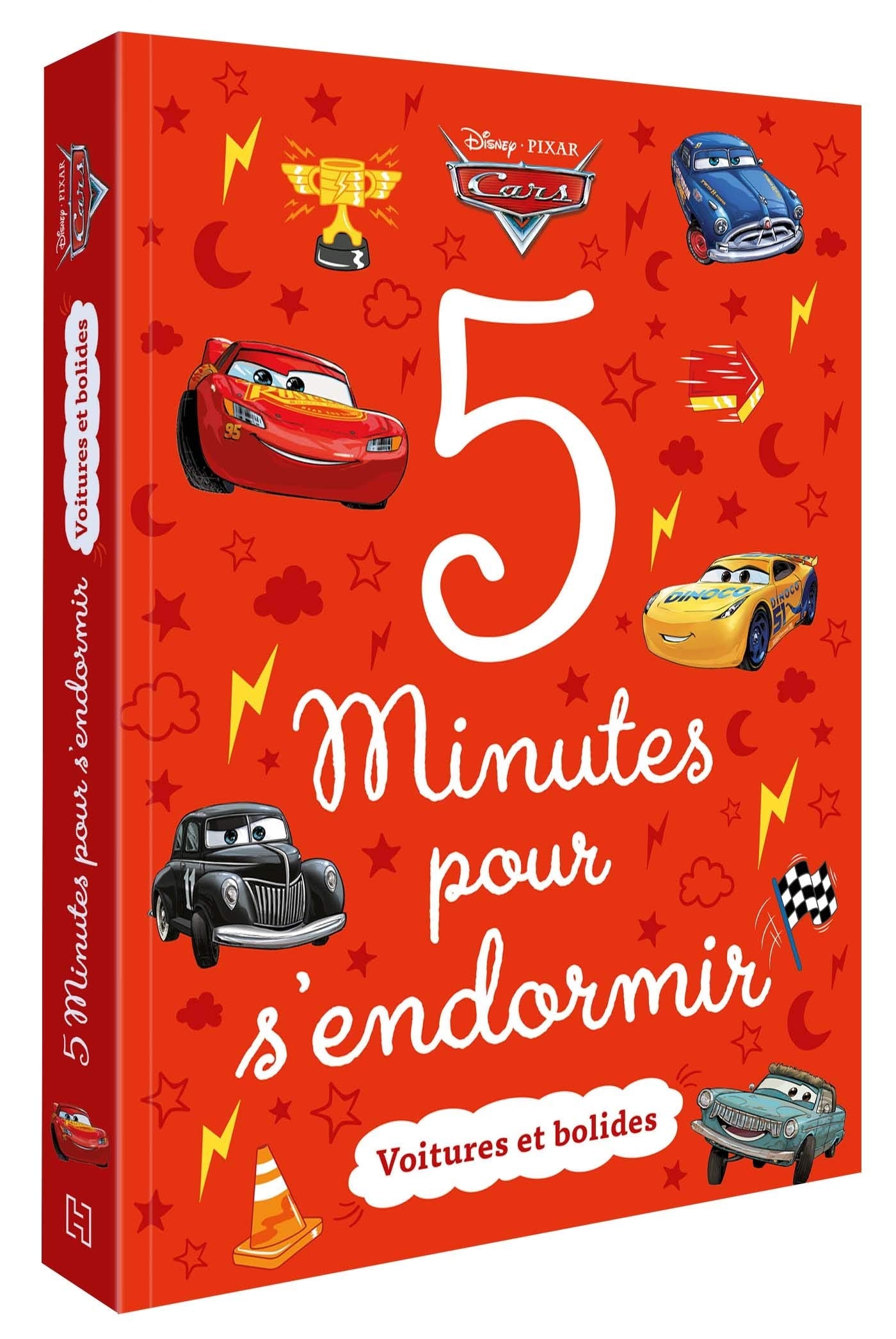 CARS - 5 Minutes pour s'endormir - Voitures et bolides - Disney Pixar 9782017867876