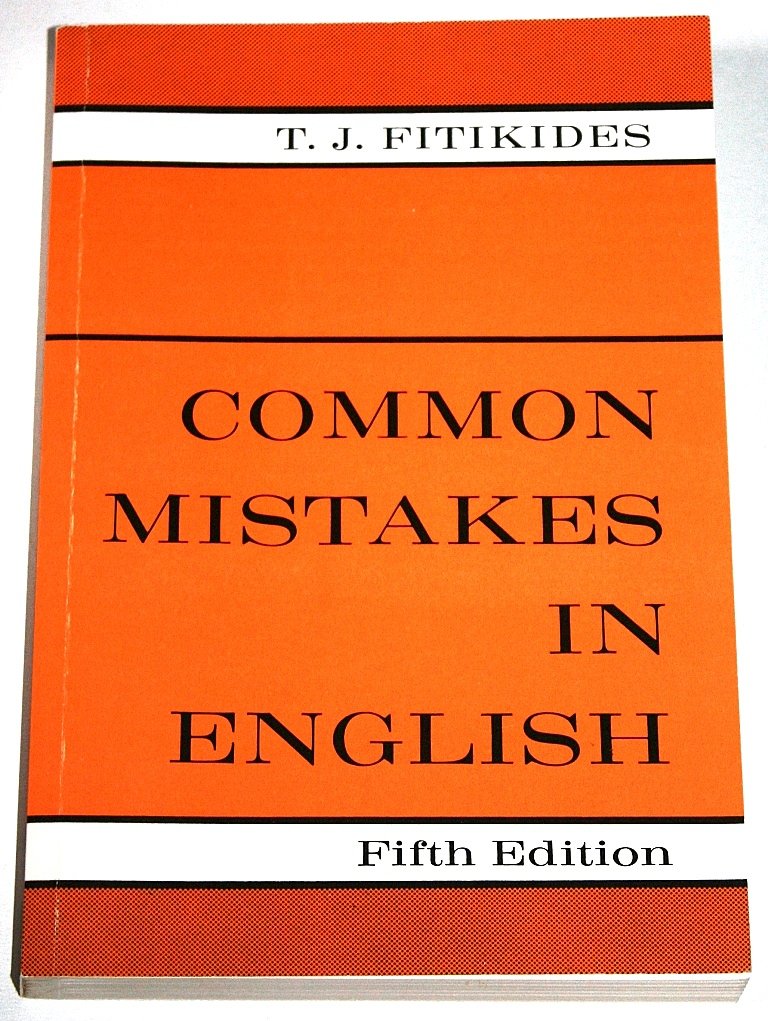 Common Mistakes in English 9780582520431