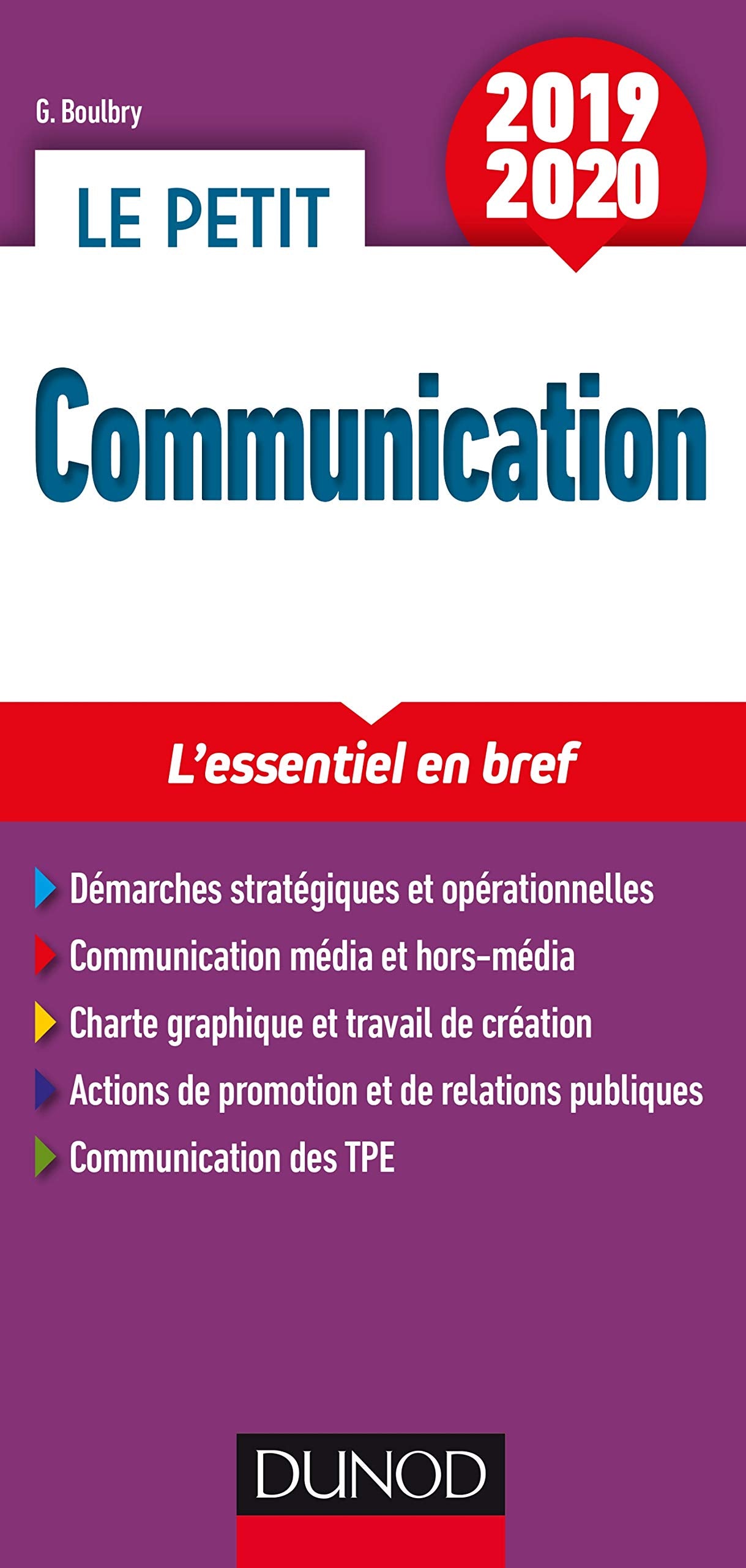 Le petit Communication 2019/2020 - L'essentiel en bref: L'essentiel en bref (2019-2020) 9782100788729