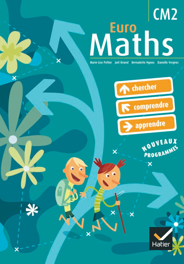 Euro Maths CM2 éd. 2009 - Manuel de l'élève + Aide mémoire 9782218936241