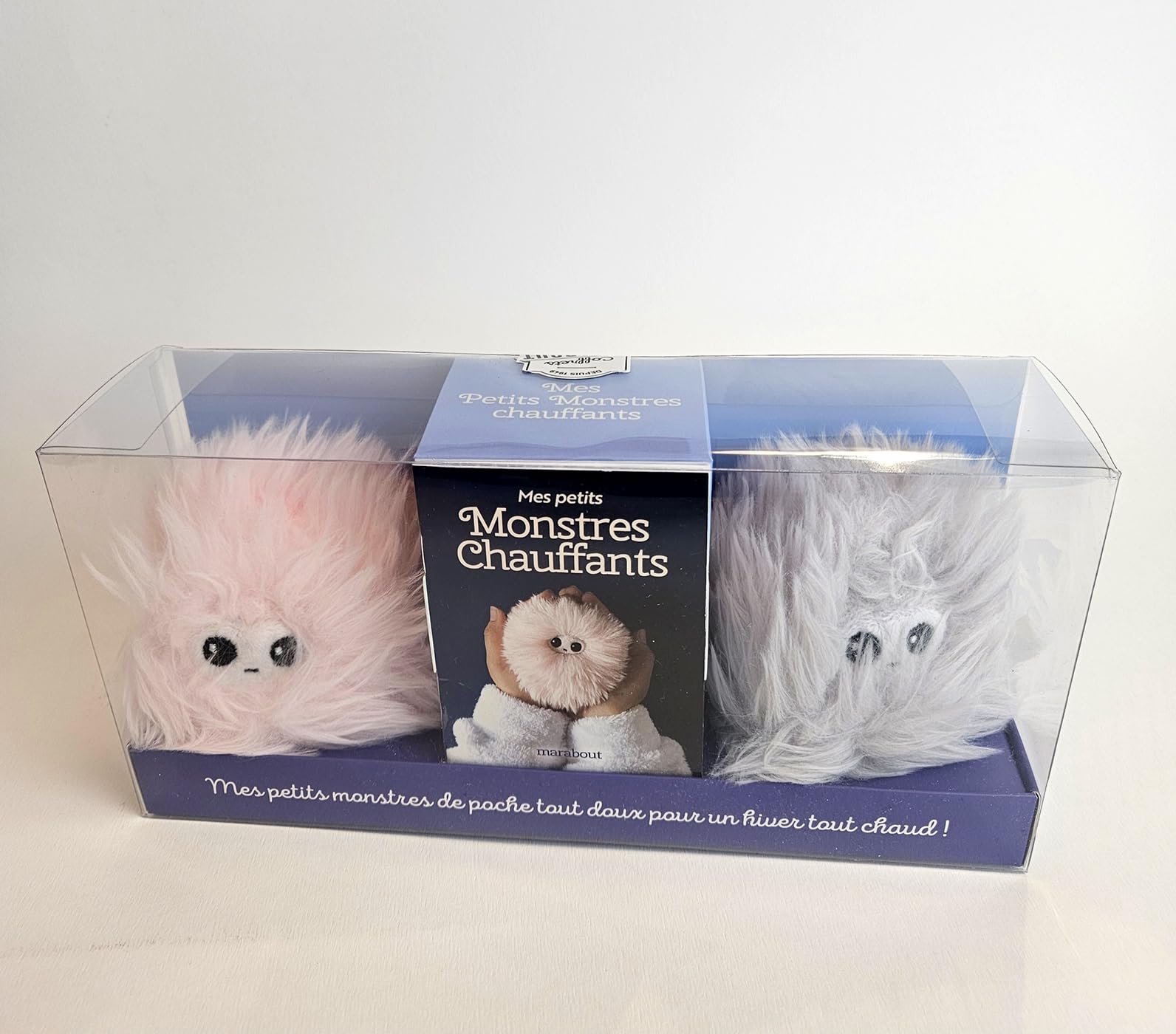 Mes petits Monstres Chauffants - bleu: Mes petits monstres de poche tout doux pour un hiver tout chaud ! 9782501198981