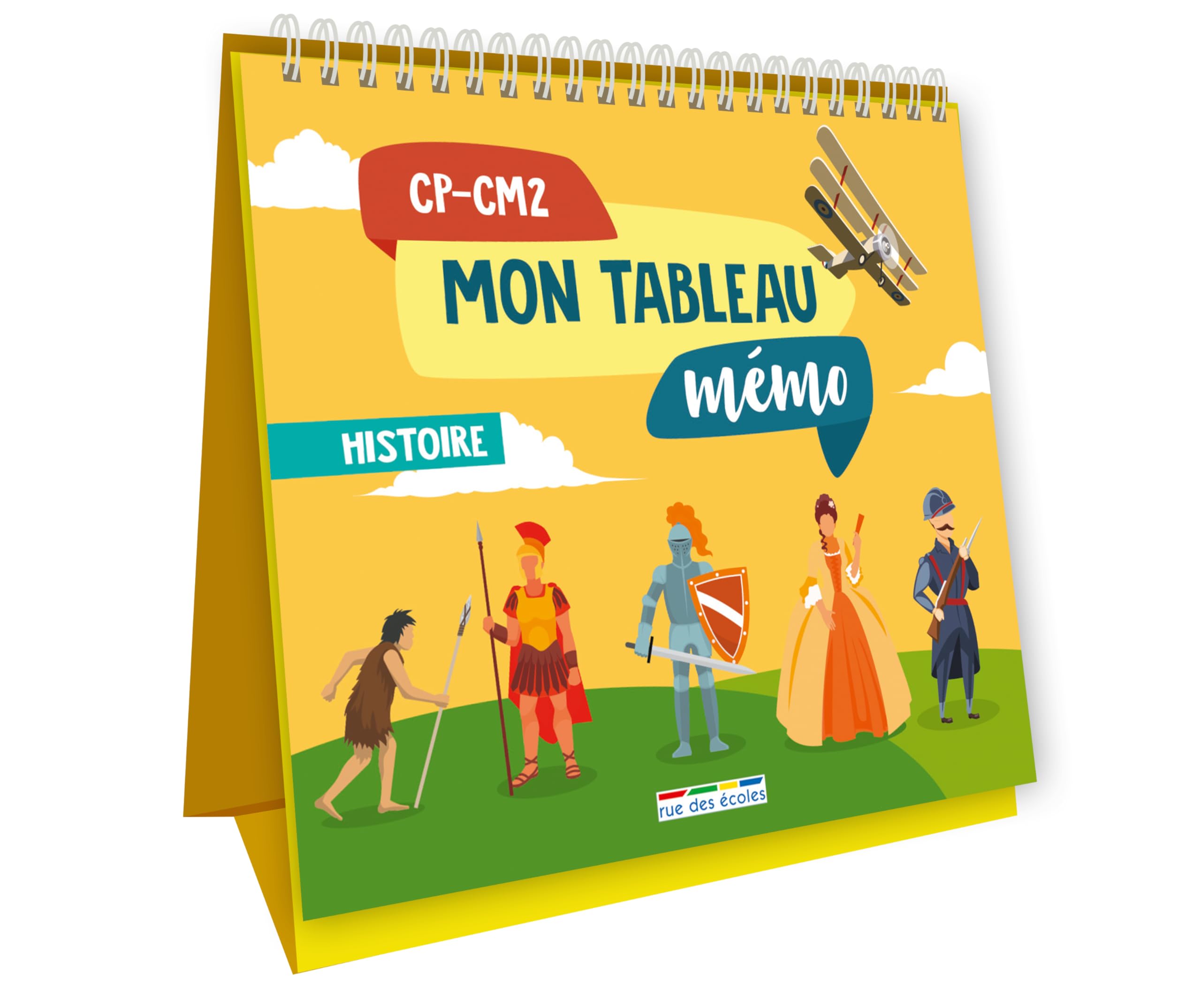 Mon tableau mémo Histoire CP-CM2 9782820809780