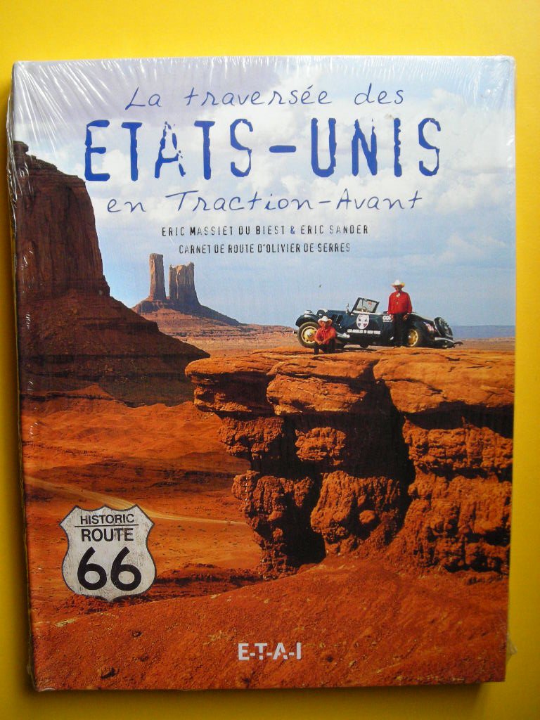 La traverse des US par la route 66 en traction 9782726893180