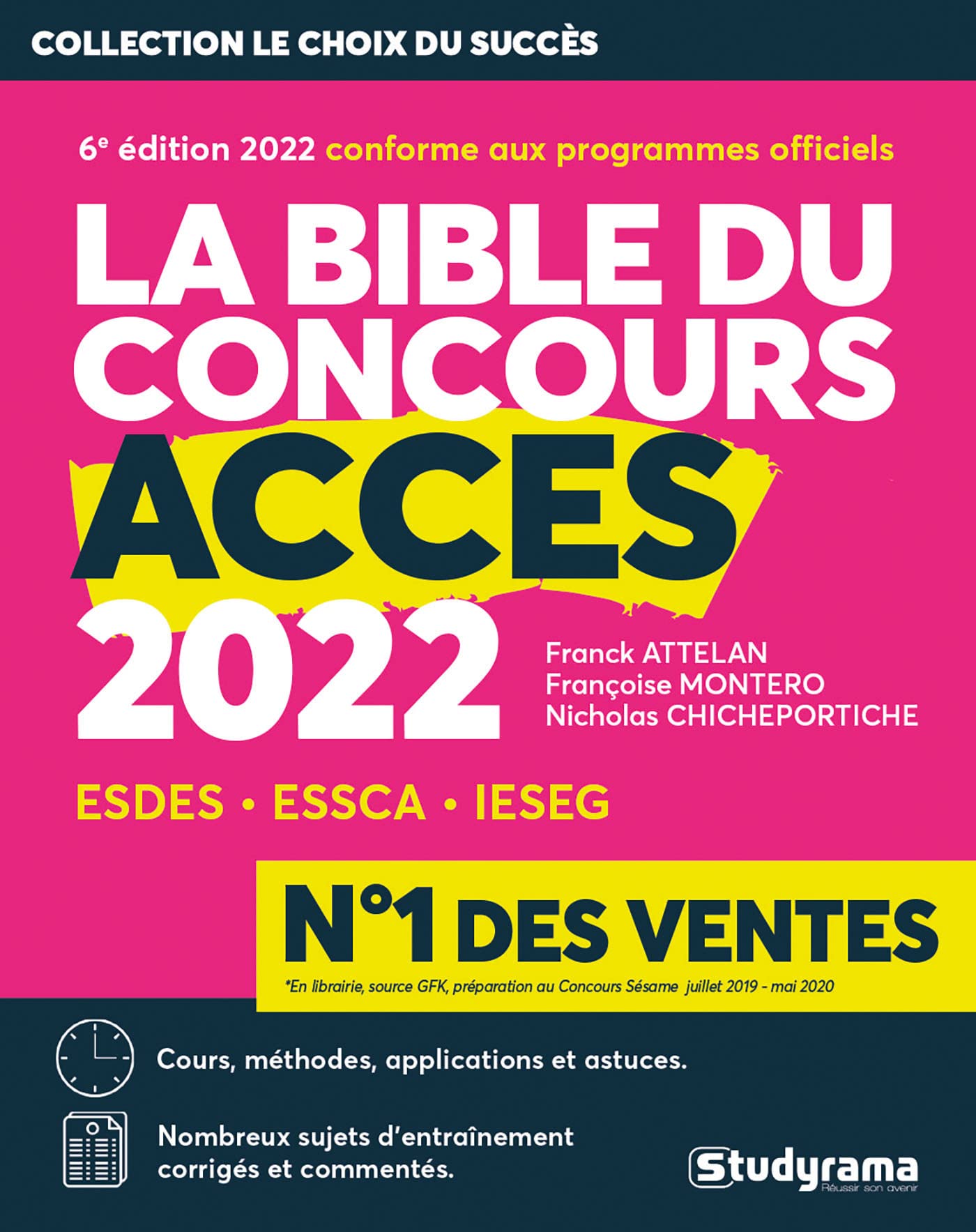 La bible du concours Acces 2022 9782759048021