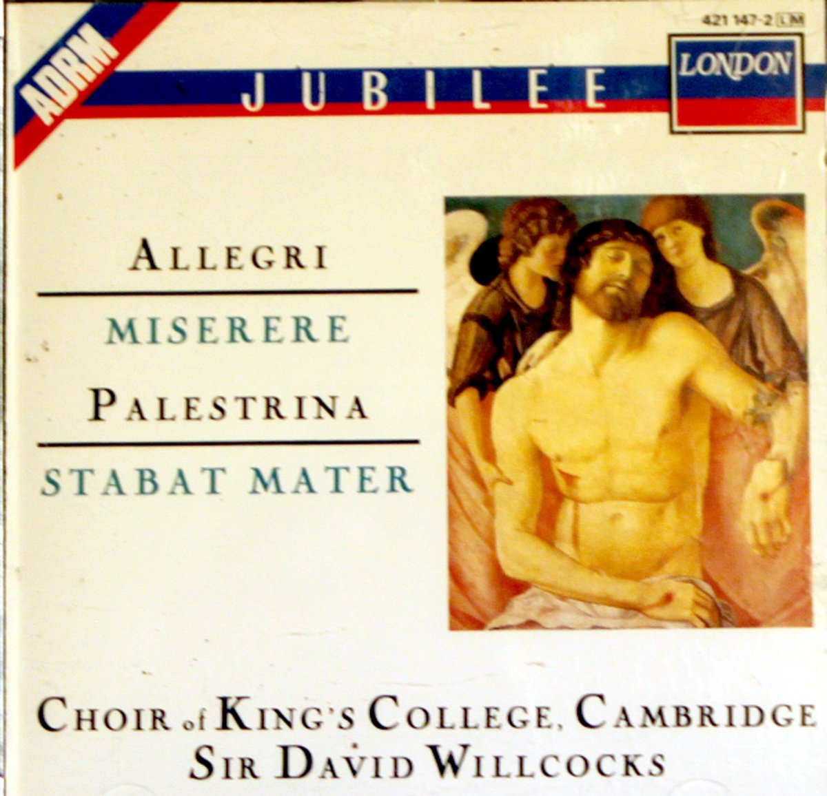 Allegri : Miserere (Psaume 51) - Palestrina : Stabat Mater 0028942114722