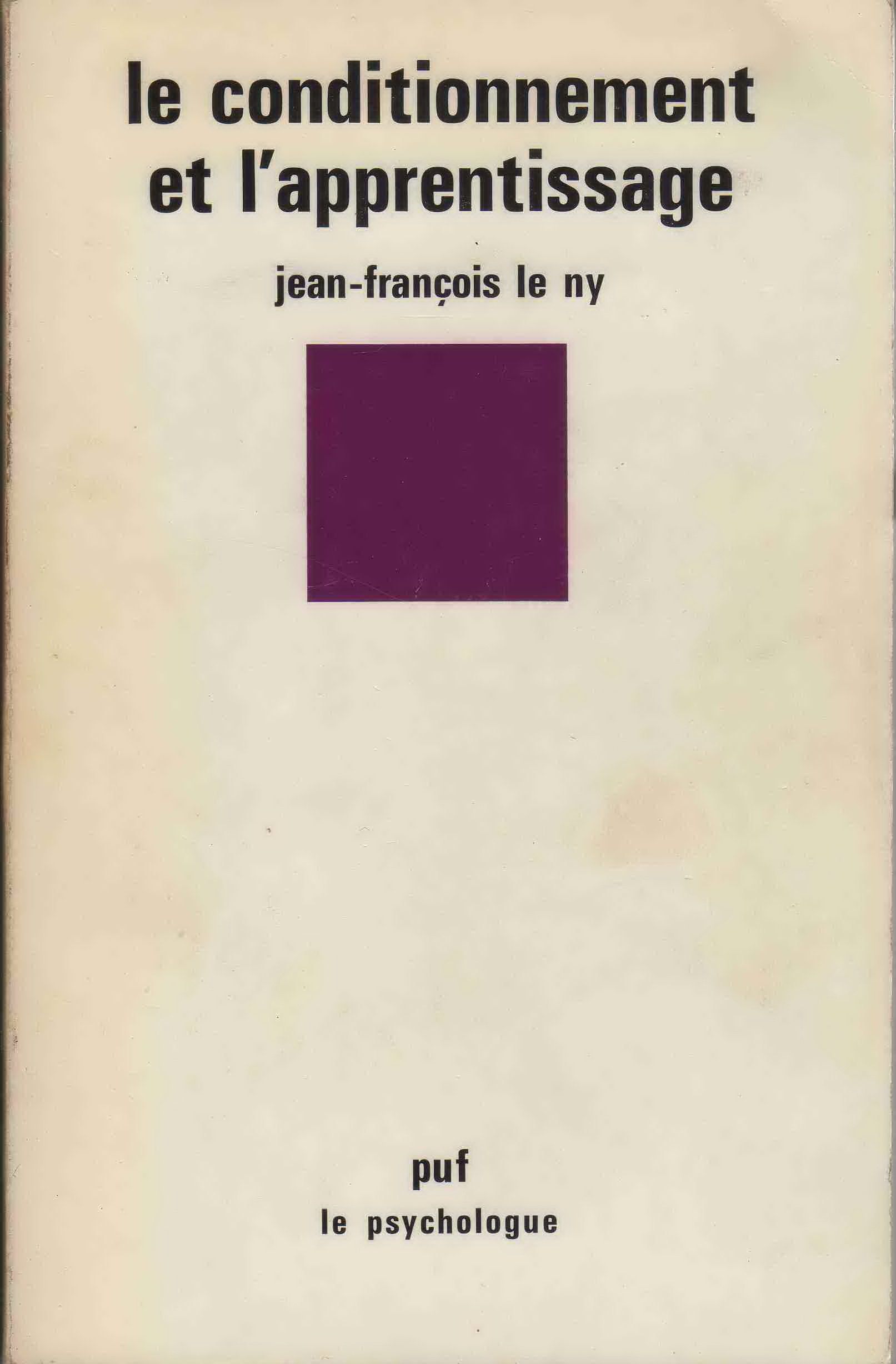 Conditionnement et apprentissage 9782130367413