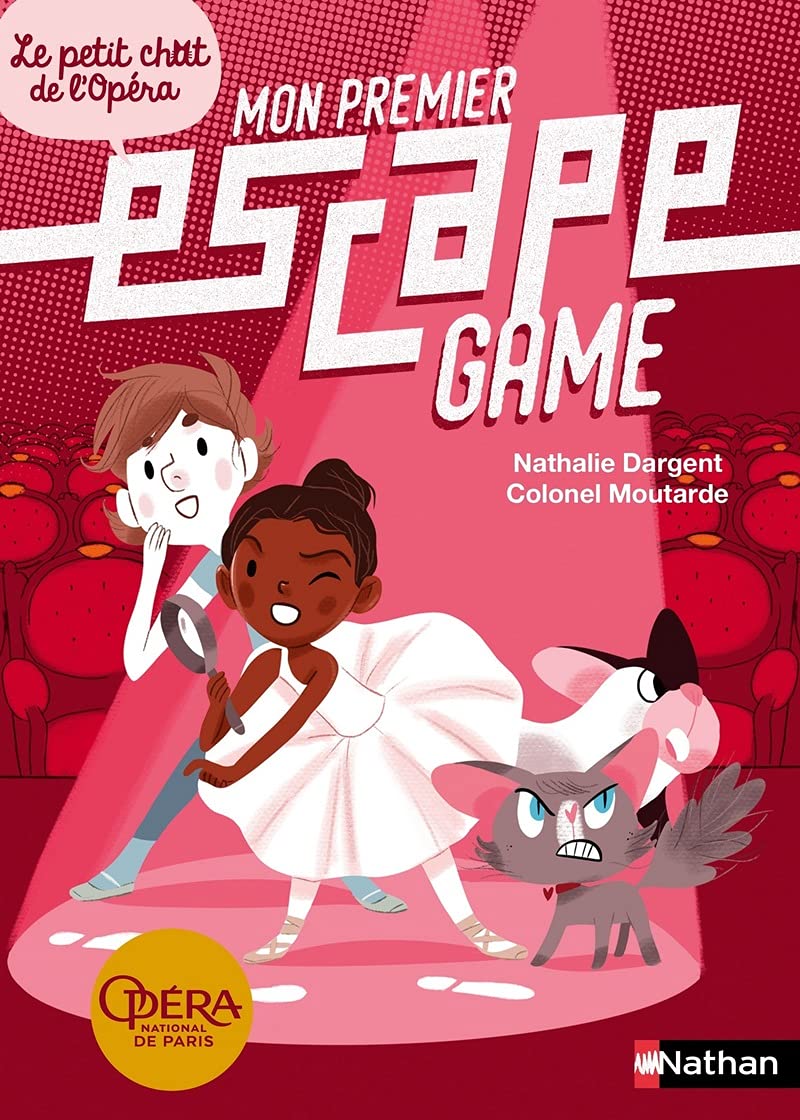 Mon premier escape game - Le petit chat de l'Opéra - Dès 6 ans 9782092493342