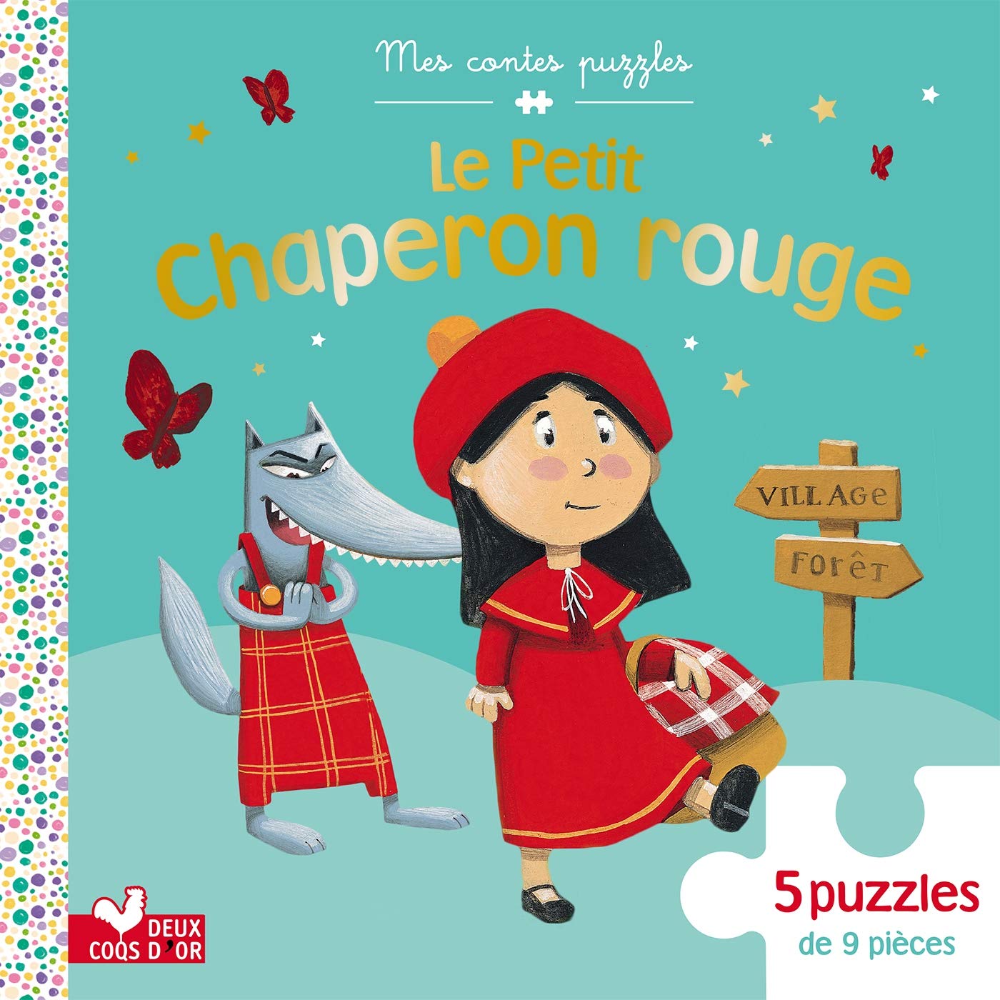 Le petit chaperon rouge - livre puzzle 9782017060543