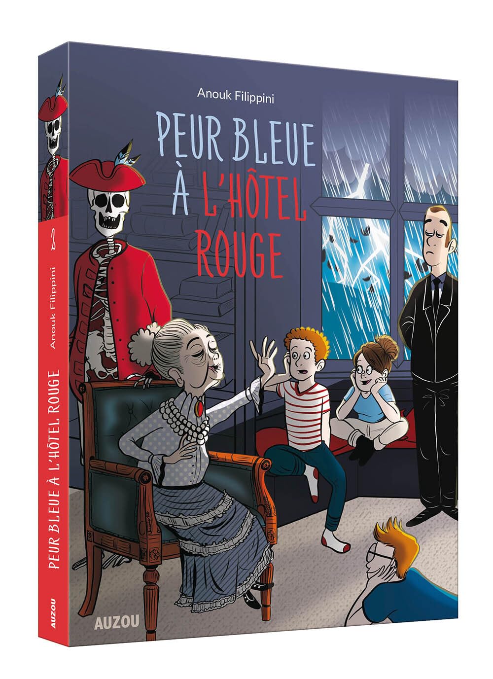 L'hôtel rouge. Tome 2, Peur bleue à l'hôtel rouge 9782733861042