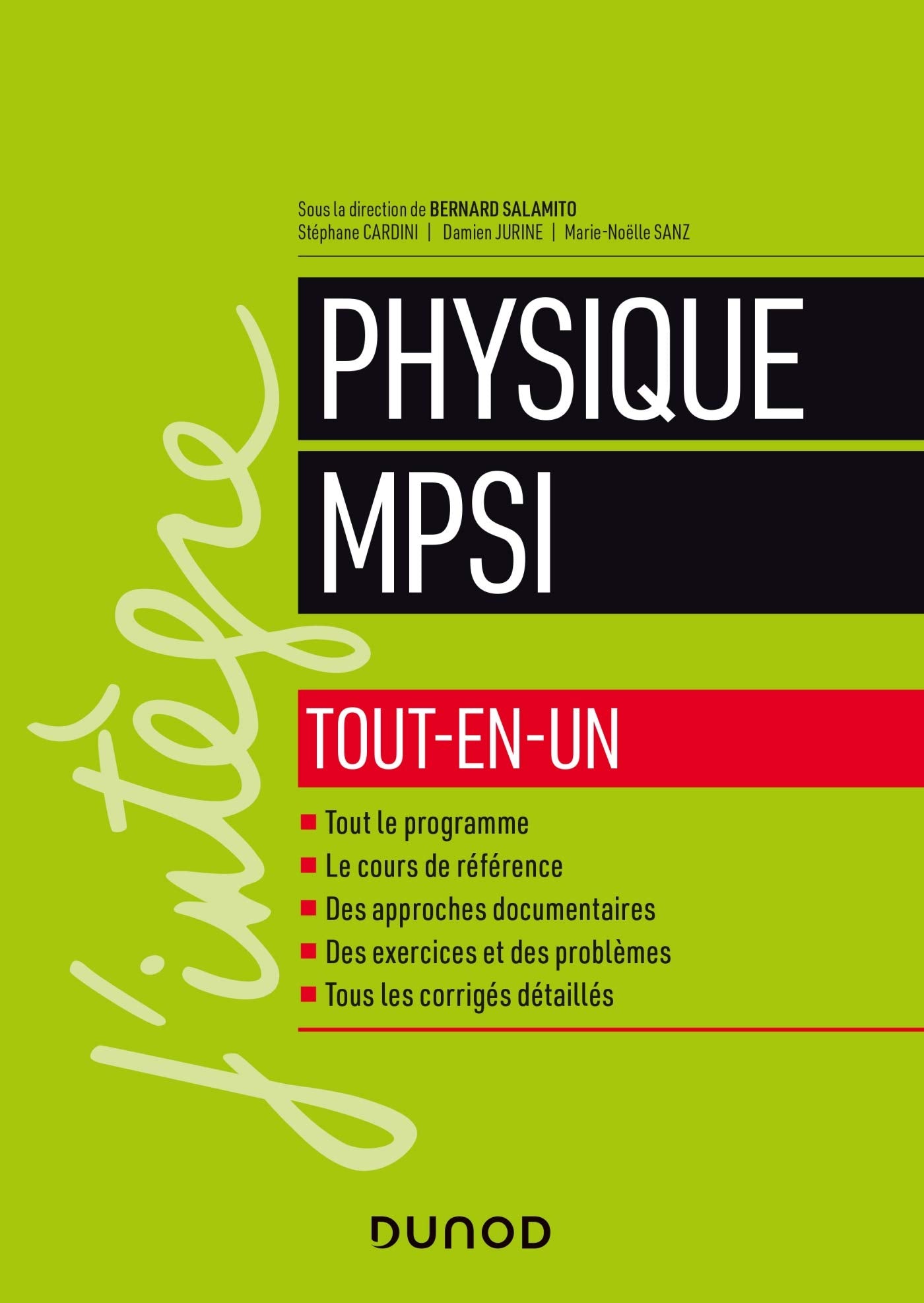 Physique tout-en-un MPSI 9782100794027