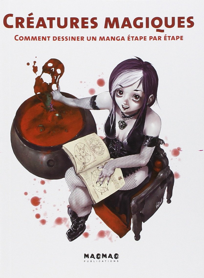 Créatures magiques: Comment dessiner un manga étape par étape 9788496805828