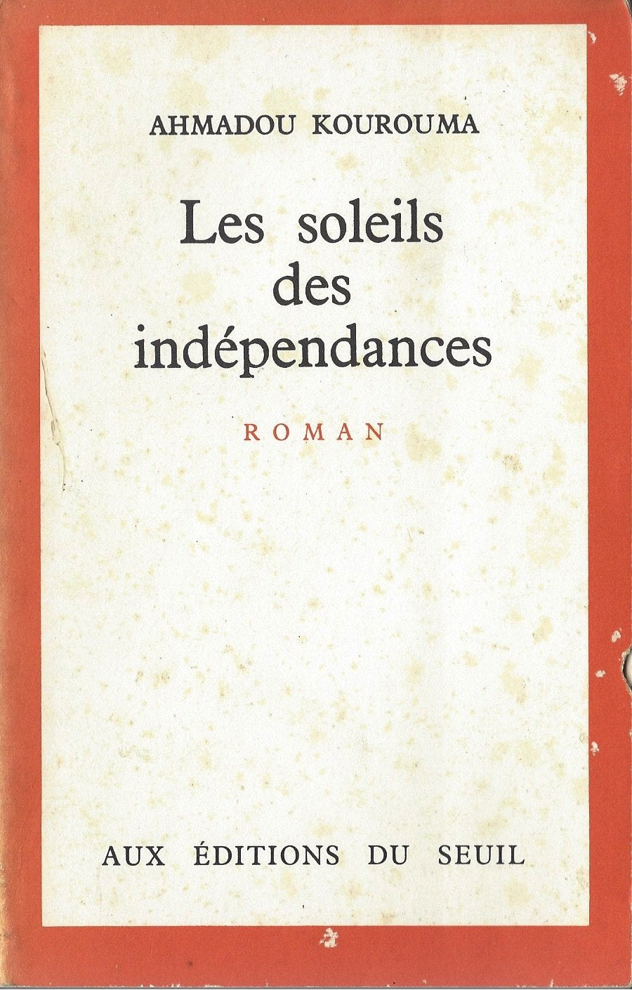 Les Soleils des indépendances 9782020125987