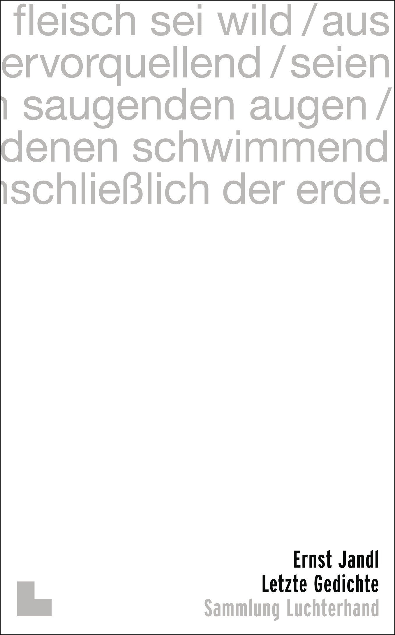 Letzte Gedichte. 9783630620015