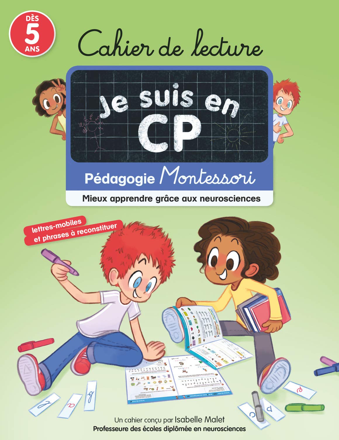 Cahier de lecture: Pédagogie Montessori - Mieux apprendre grâce aux neurosciences 9782081481664