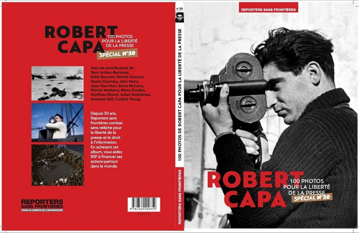 100 photos de Robert Capa pour la liberté de la presse - spécial numéro 50 - 9782362200359