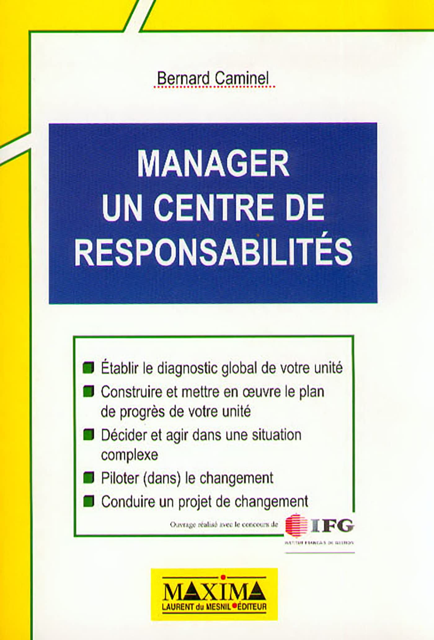 Manager un centre de responsabilités 9782840011880