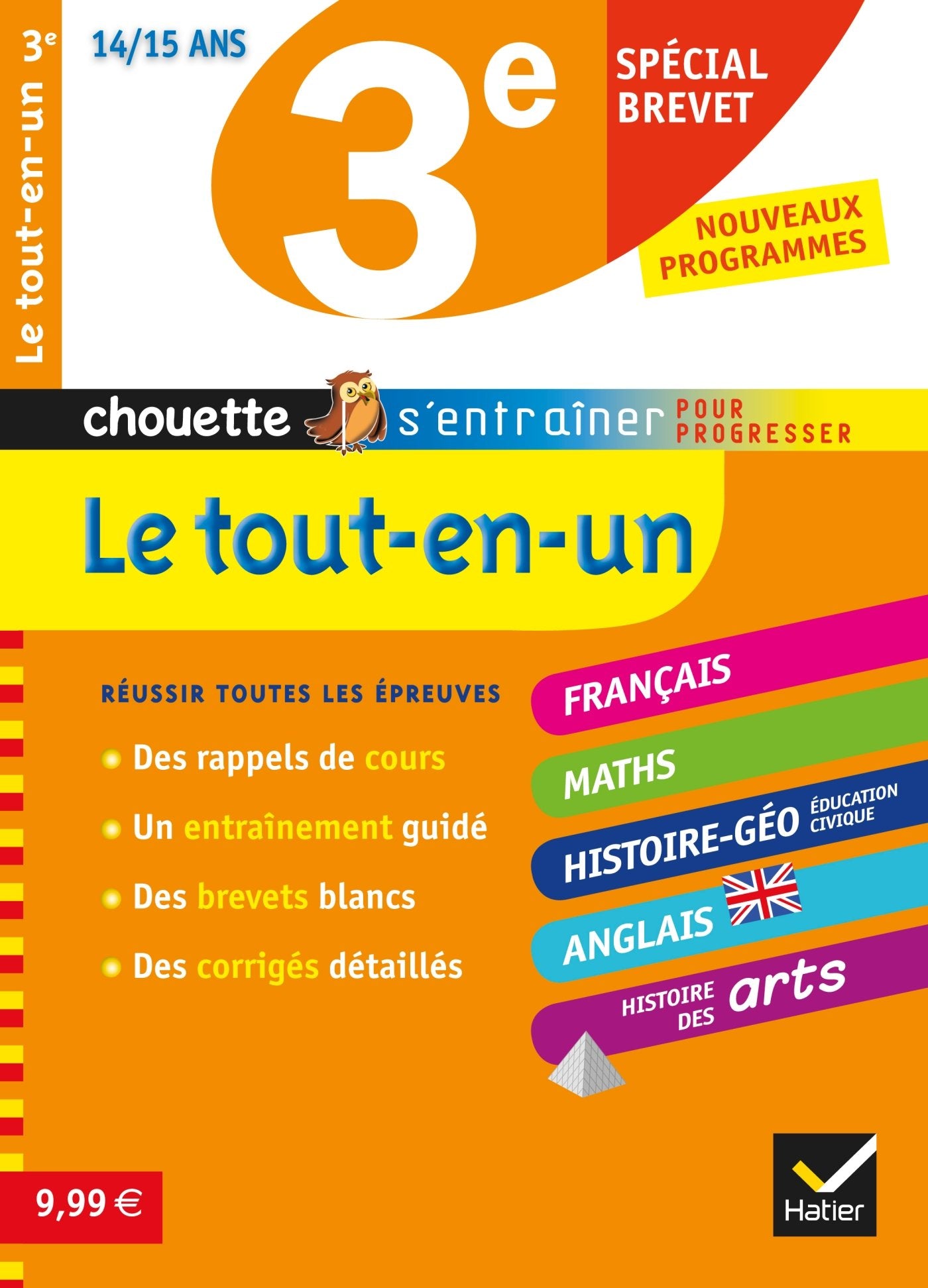 Le tout-en-un 3e spécial brevet 9782218969805