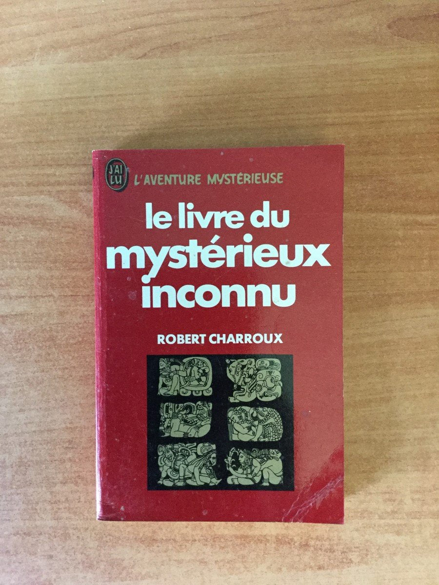 Le Livre du mystérieux inconnu 9782277513865