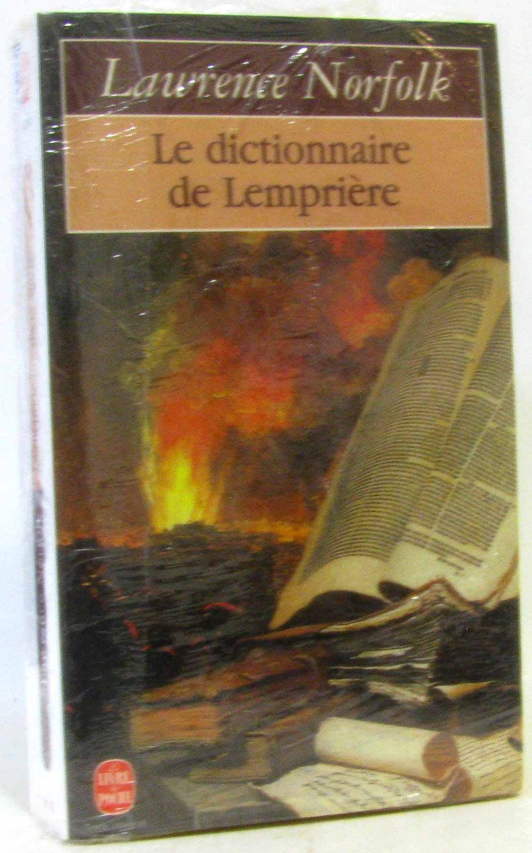 Le Dictionnaire de Lemprière 9782253139676
