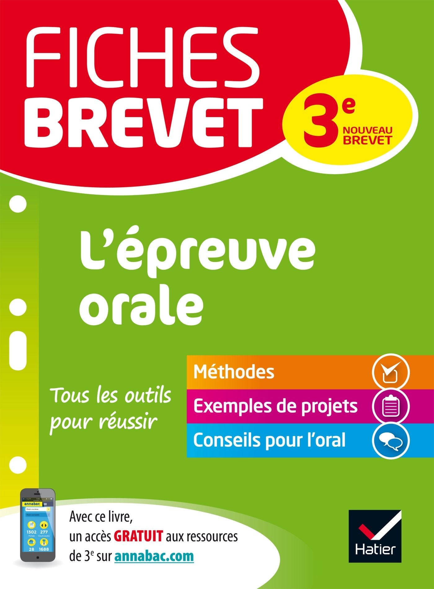 Fiches brevet L'épreuve orale: spécial nouveau brevet 9782401029088