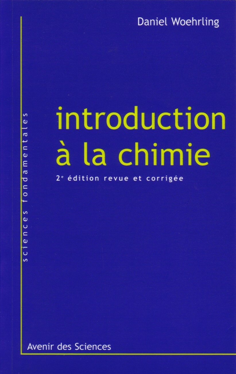 Introduction à la chimie 9782910089368