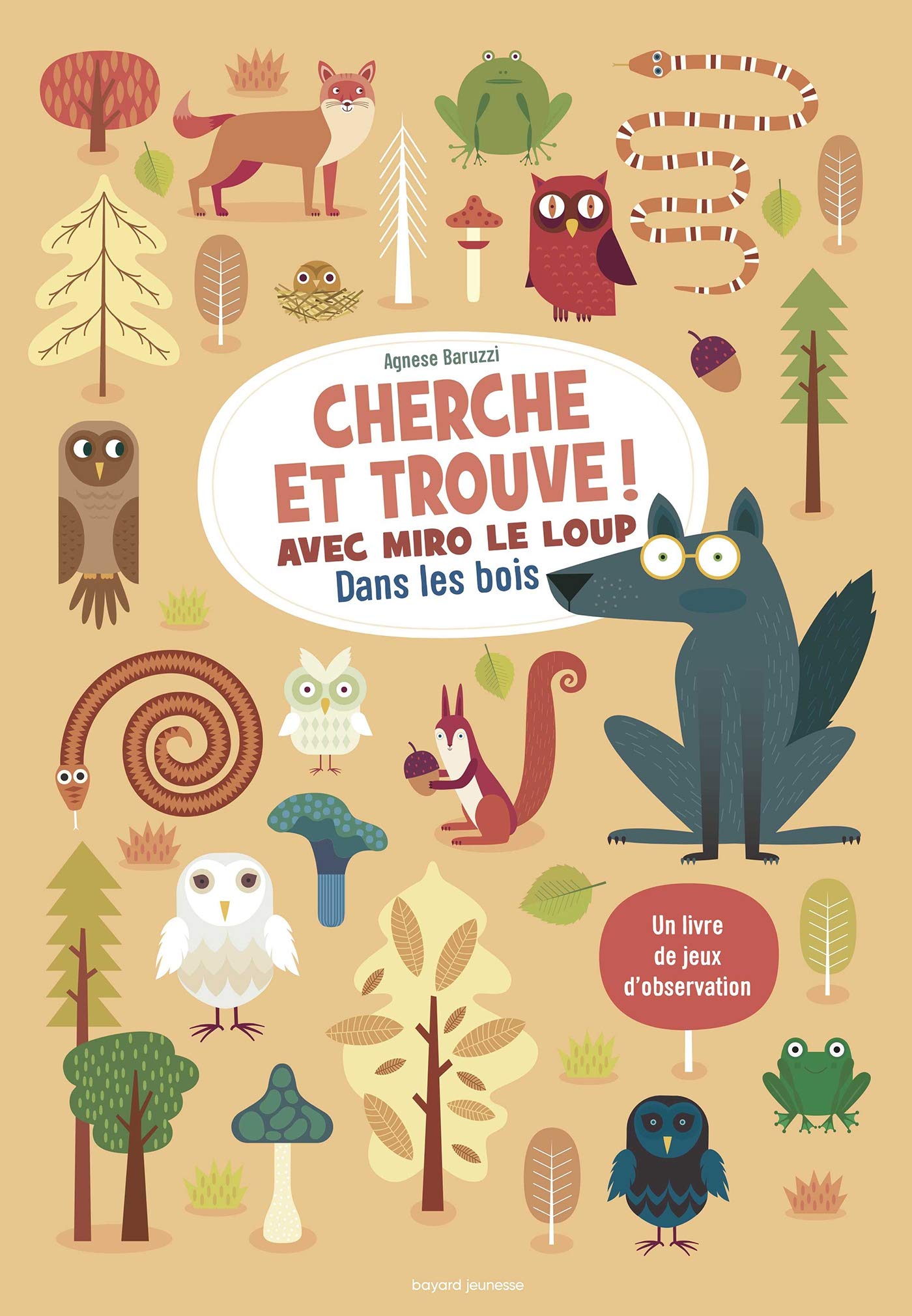 Cherche et trouve ! Avec Miro le loup dans les bois 9791036311833