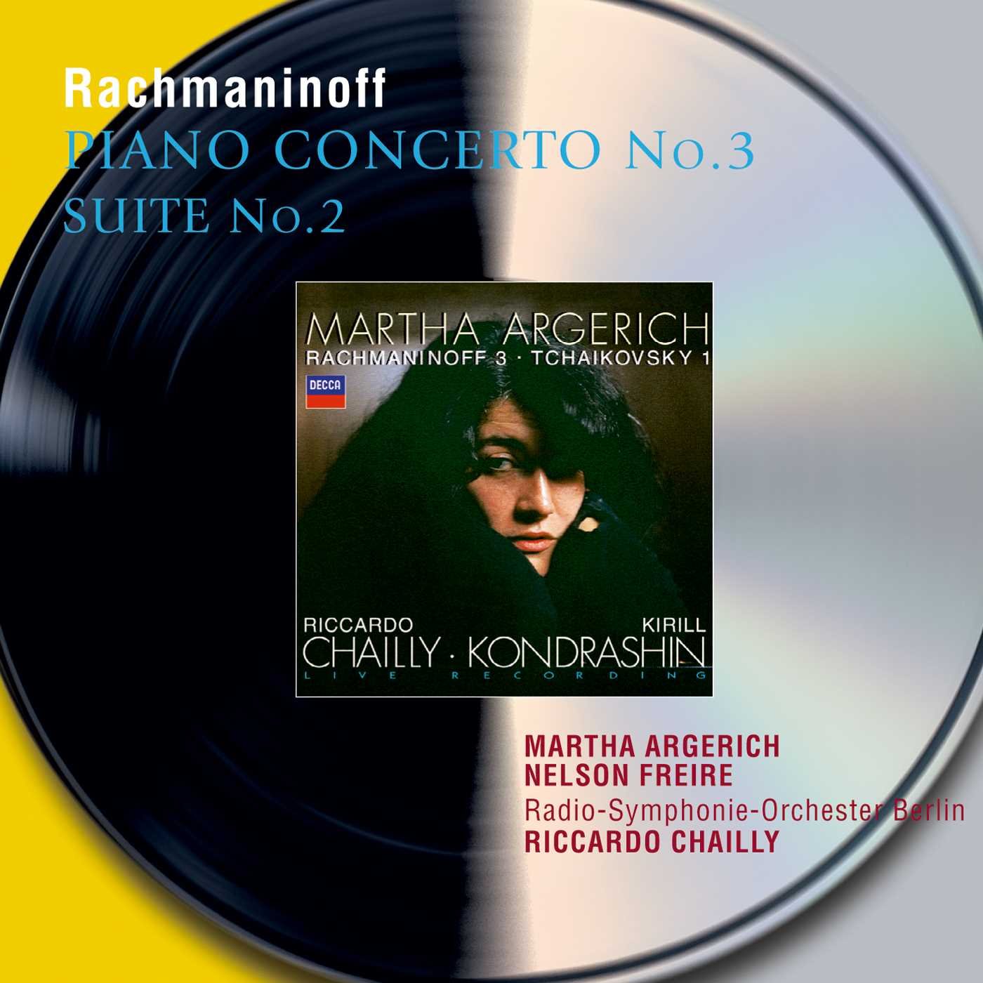 Piano Concerto No.3 in D Minor Op.30,Suite No.2 for Two Pianos Op.17 0028946473221