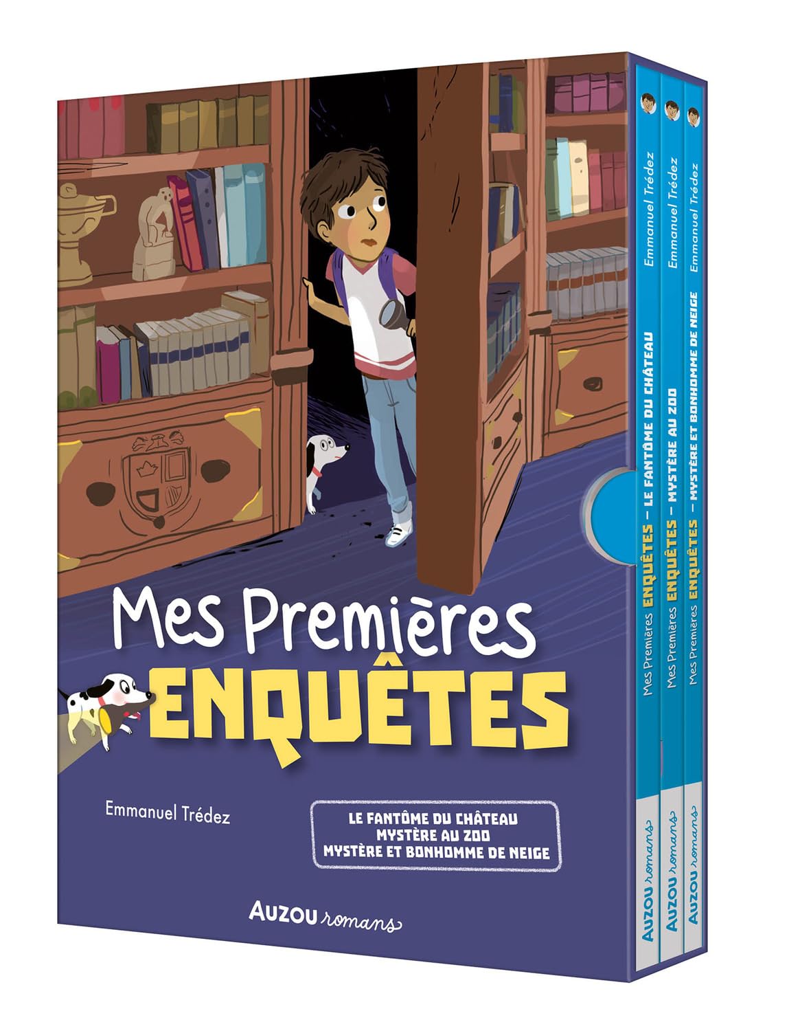 Coffret bibliotheque 1 (tomes 1/2/3) mes premières enquêtes 9782733863107