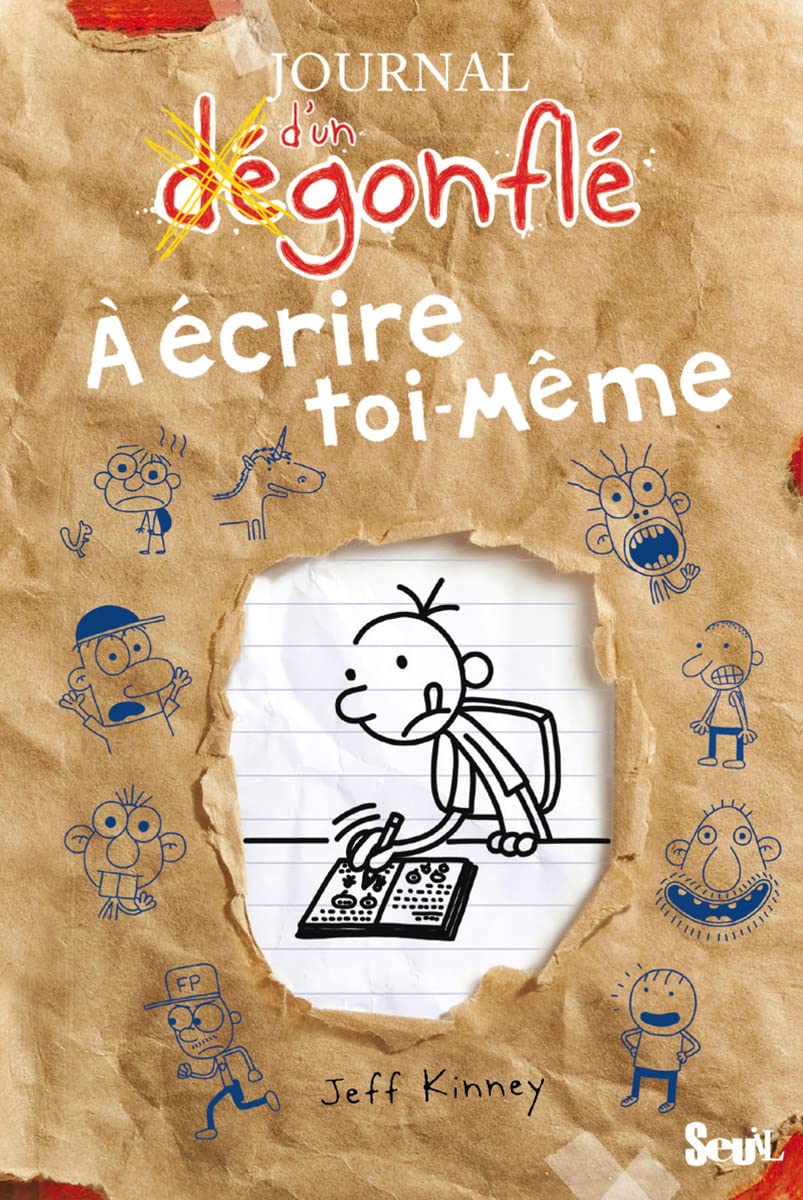 Journal d'un dégonflé à écrire toi-même 9782021059090