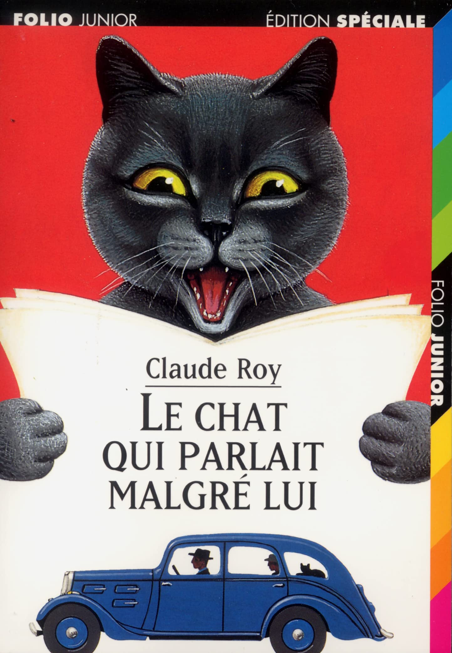 Le chat qui parlait malgré lui 9782070514229