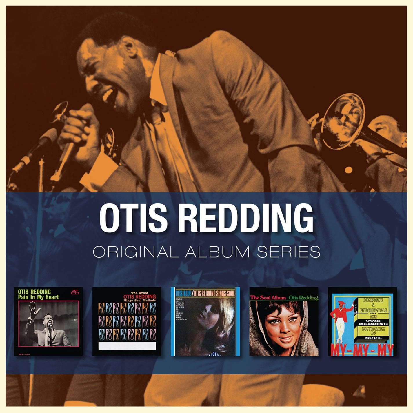 Original Album Series : Pain in My Heart / The Great Otis Redding Sings Soul Ballads / Otis Blues / The Soul Album / Complete and Unbelievable (Coffret 5 CD) 0081227982744