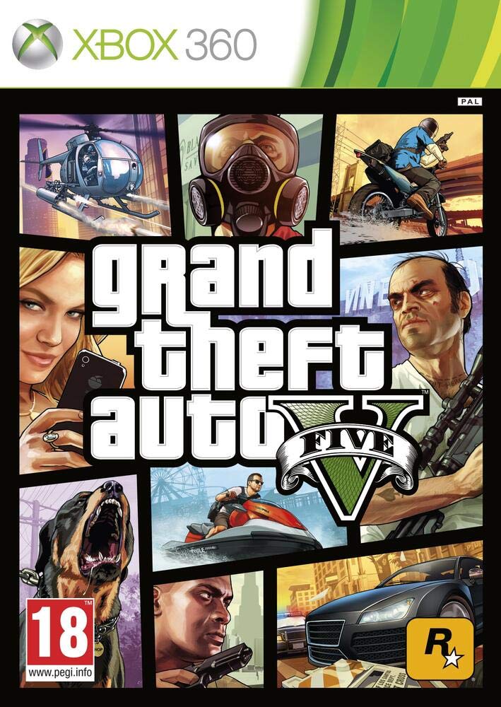 Grand Theft Auto 5 – GTA V – Xbox 360 5026555258104