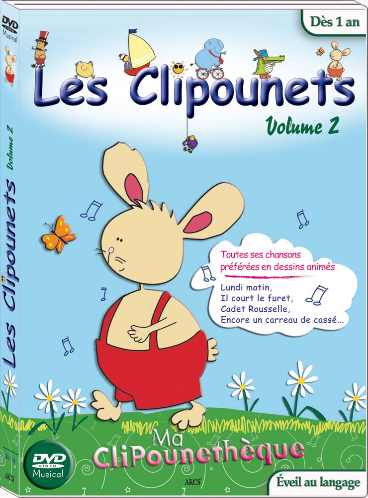 Ma Clipounetheque : Les clipounets/Vol.2 3506420000547