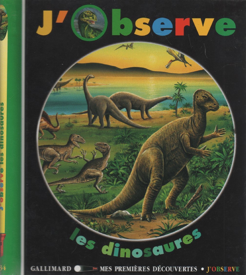 J'observe les dinosaures 9782070513253