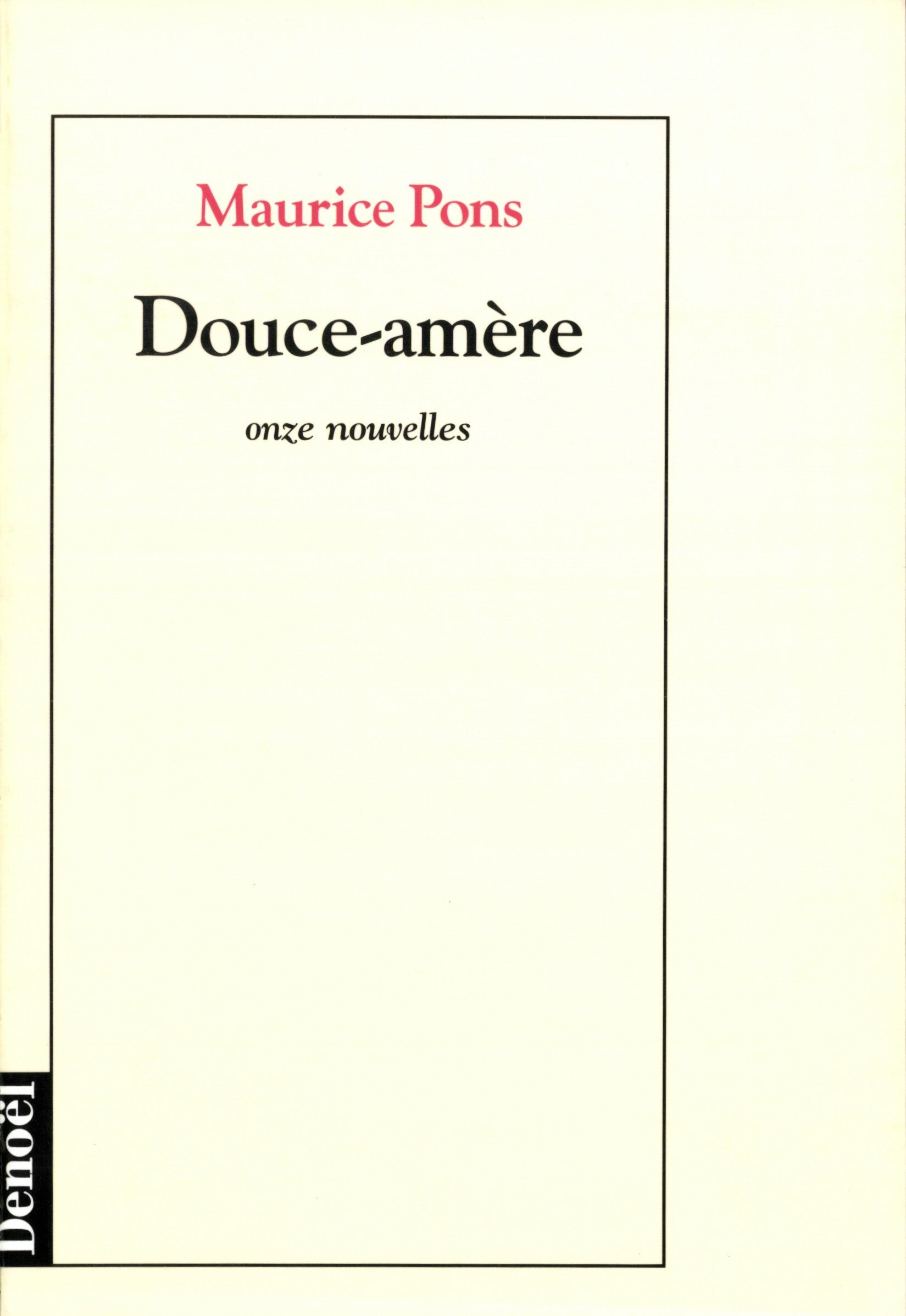 Douce-amère 9782207231081