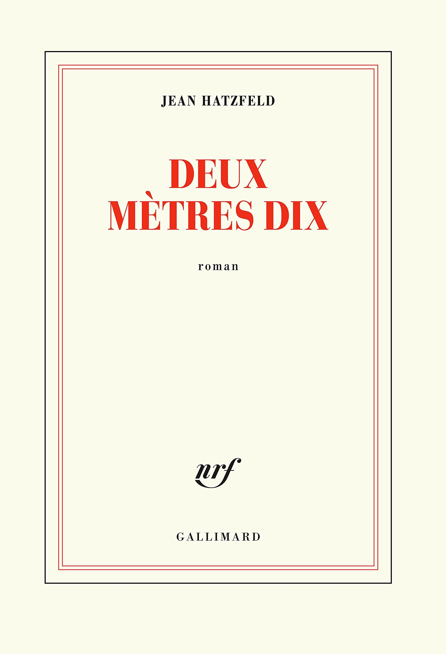 Deux mètres dix 9782072799914