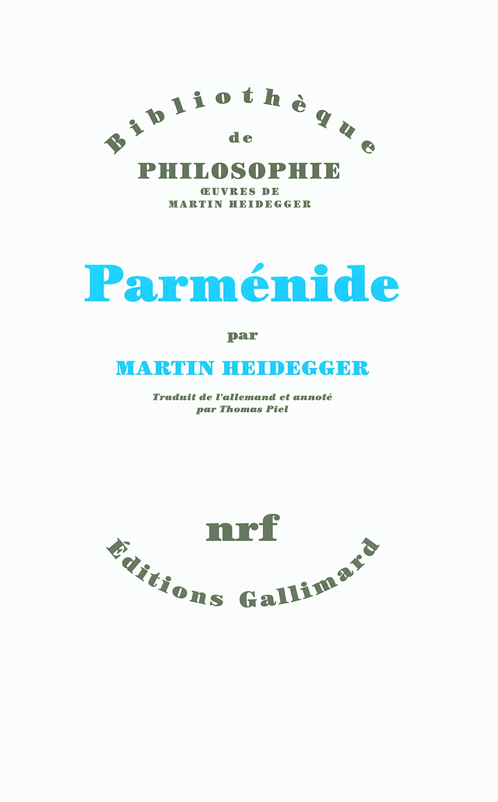 Parménide 9782070732050