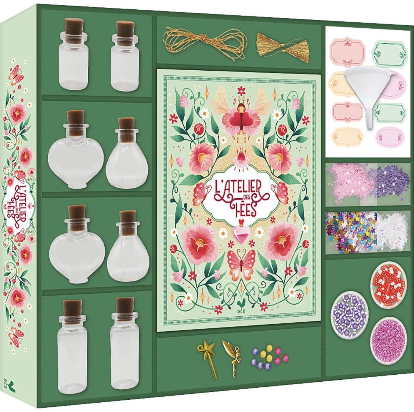 L'atelier des fées - coffret avec accessoires 9782017347125