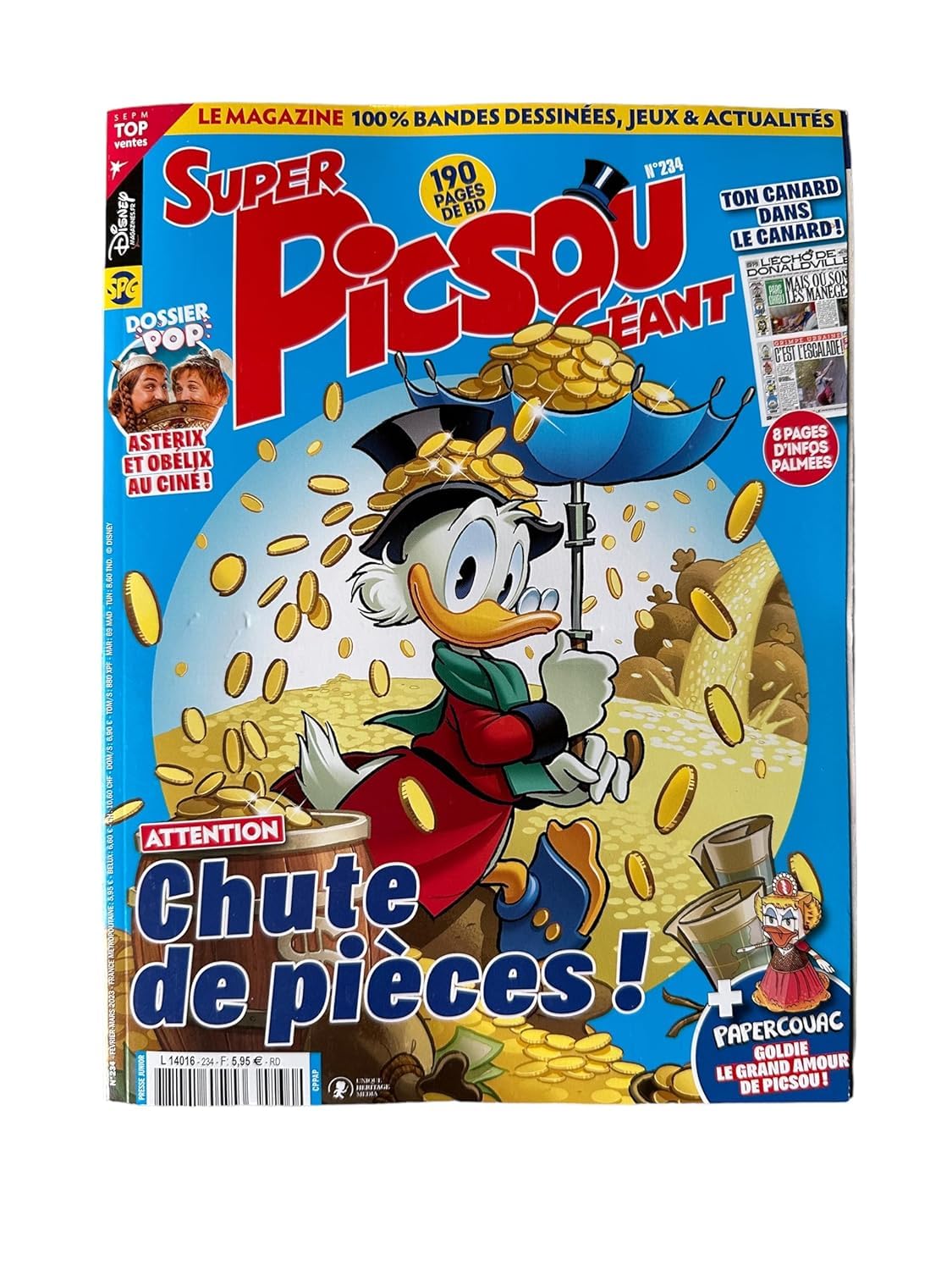 Super Picsou Géant Numéro 234 : Attention, Chute de pièces !