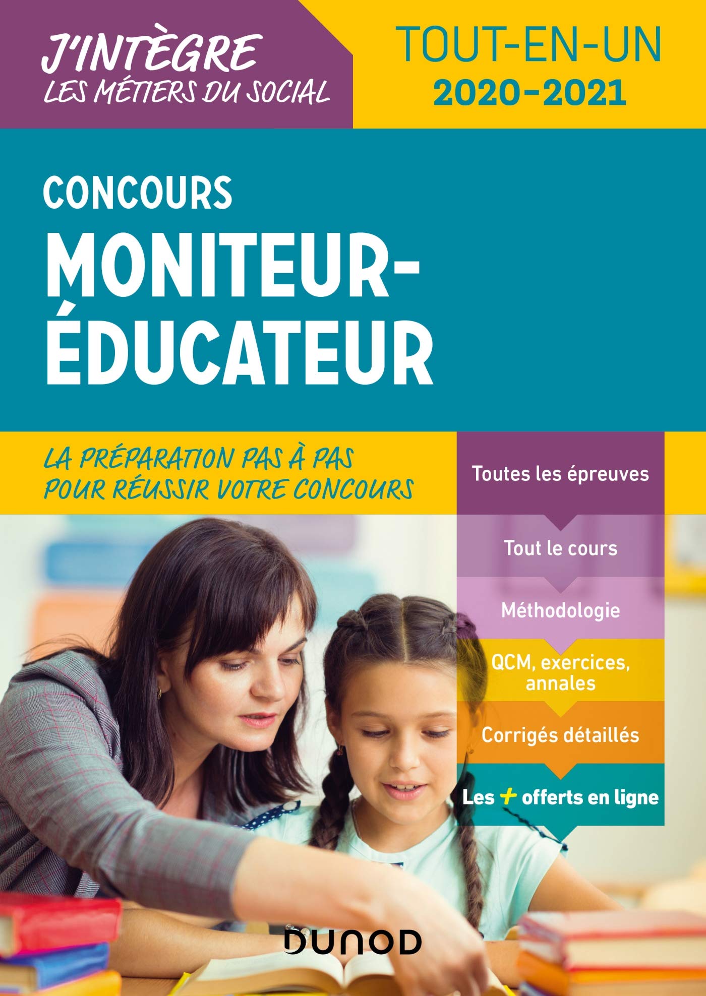 Concours Moniteur éducateur - 2020-2021 - Tout-en-un: Tout-en-un (2020-2021) 9782100790425