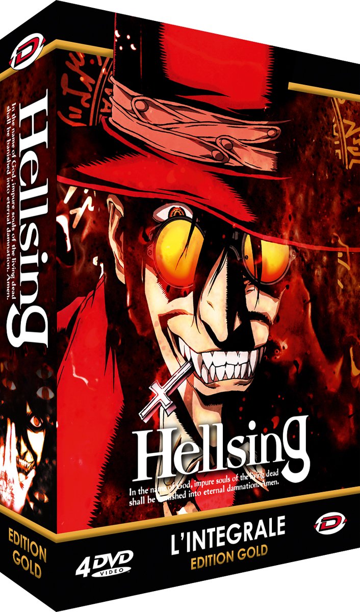 Hellsing - Intégrale - Edition Gold (4 DVD + Livret) 5413505380280