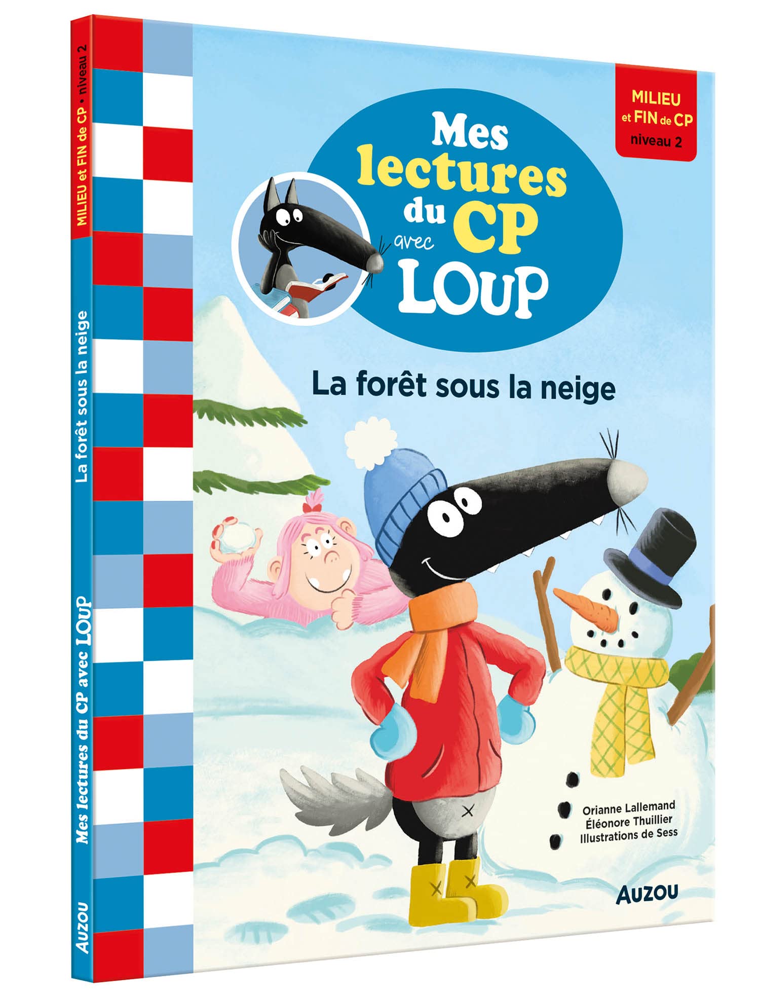 Mes lectures du cp avec loup - la forêt sous la neige 9791039506939