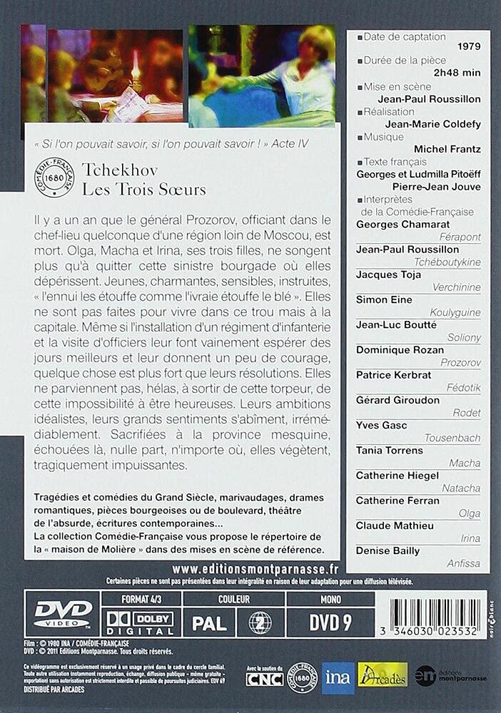Tchekhov-Les Trois Soeurs 3346030023532